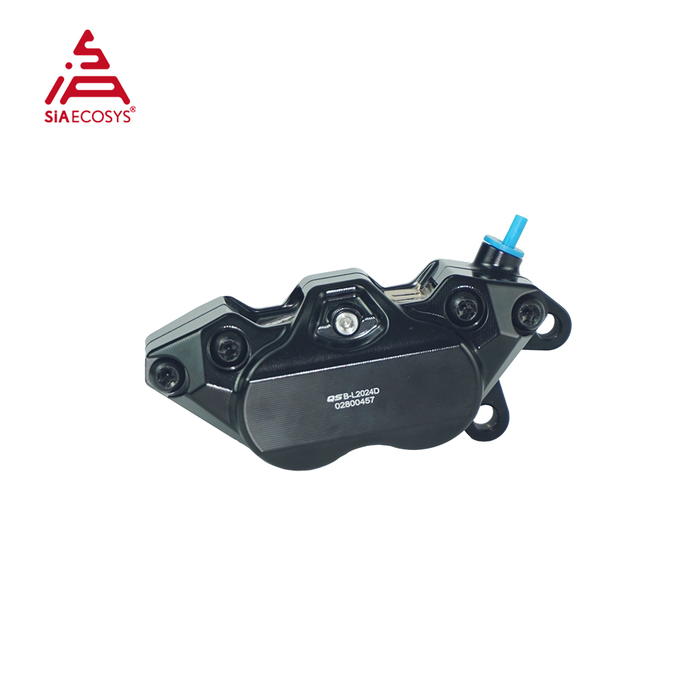 Forged Front Brake Caliper 4 Piston - Kit Kaliper Rem Cakram Aluminium Forged