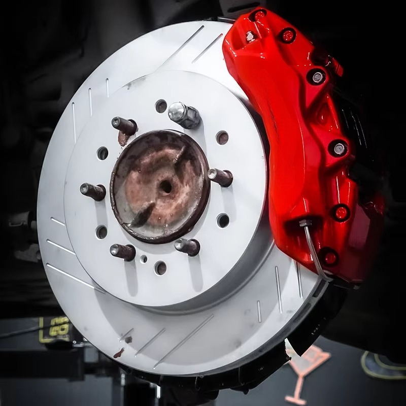 Kit Kaliper Rem 6 Piston Depan - Forged Front Brake Caliper 4 Piston ulasan dan harga